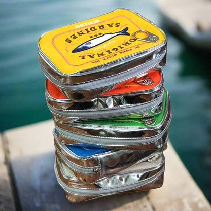 Italian Summer Sardine Can Pouch