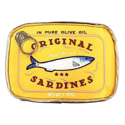 Italian Summer Sardine Can Pouch