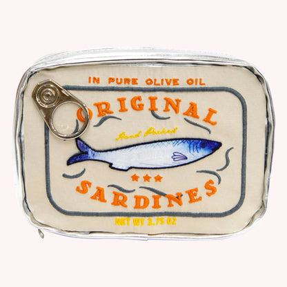 Italian Summer Sardine Can Pouch