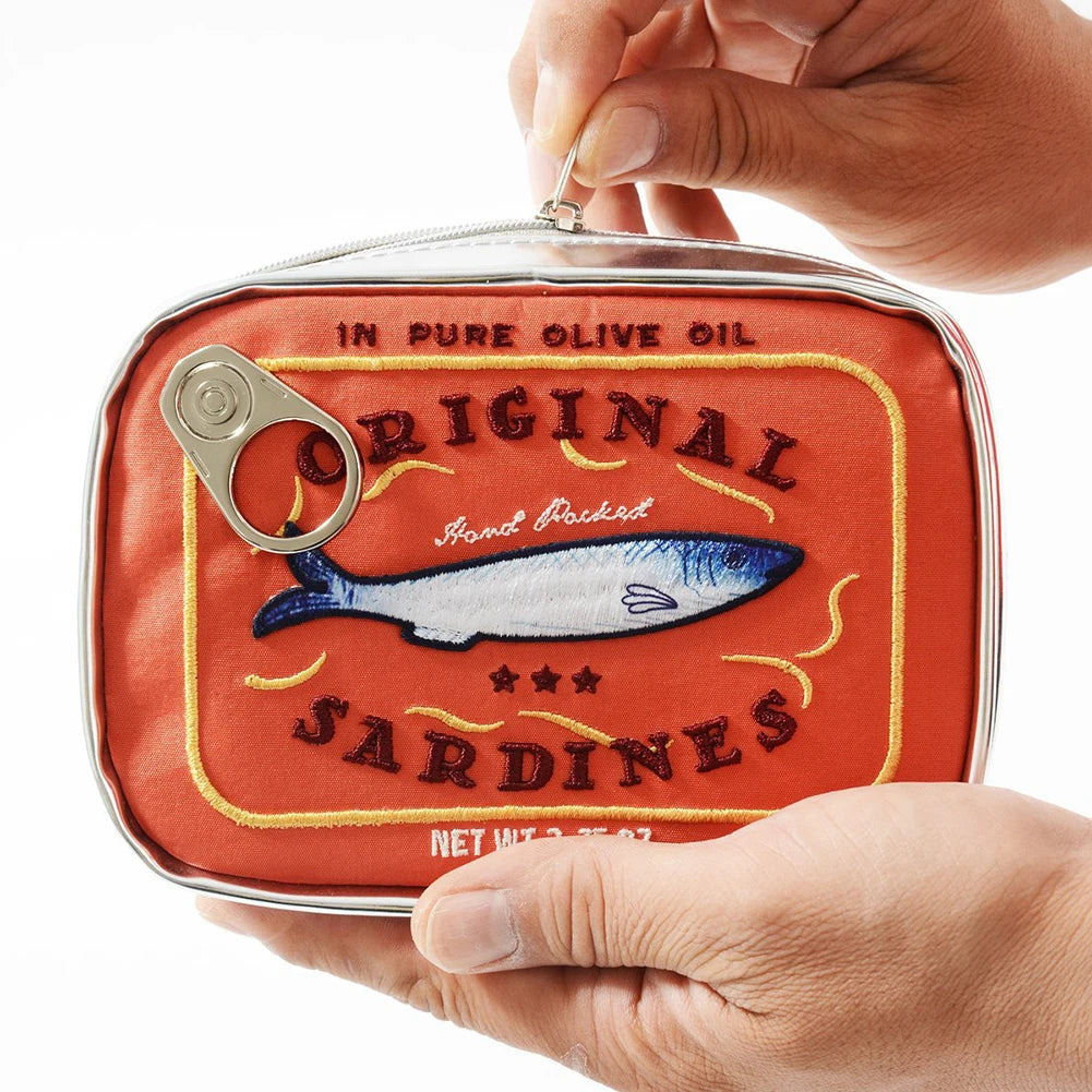 Italian Summer Sardine Can Pouch