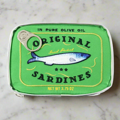 Italian Summer Sardine Can Pouch